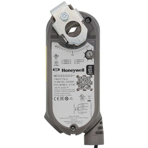 Main product image of Spring Return Communicating Sylk Direct Coupled Damper Actuator, 30-180 Second, Conduit (27 lb-in)
