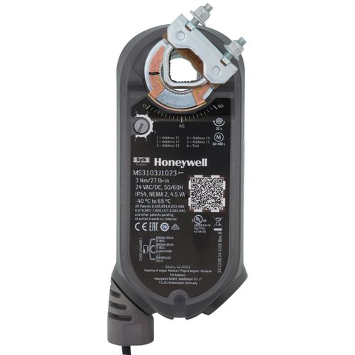 Main product image of Spring Return Communicating Sylk Direct Coupled Damper Actuator, 30-180 Second, Conduit (27 lb-in)