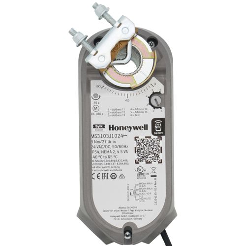 Main product image of Spring Return Communicating Sylk Direct Coupled Damper Actuator, 30-180 Second, No Conduit (27 lb-in)