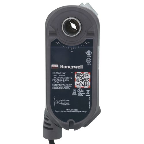 Main product image of 2 Pos./SPST SR 27 lb-in., 3 Nm, SCSA, Conduit, Fire/Smoke Damper Direct Coupled Actuator (120-230V)
