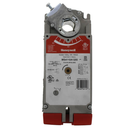 Main product image of Two Position Damper Actuator w/ Spring Return and internal aux. switches (88 lb-in)