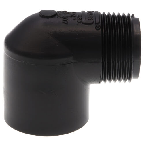 Main product image of 3/4" HDPE 90° Short Street Elbow (Male x Fem)
