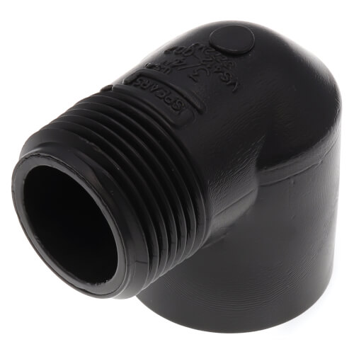 Main product image of 3/4" HDPE 90° Short Street Elbow (Male x Fem)