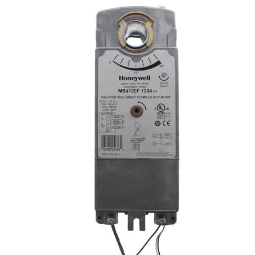 Honeywell MS4120F1204 Two Position Damper Actuator