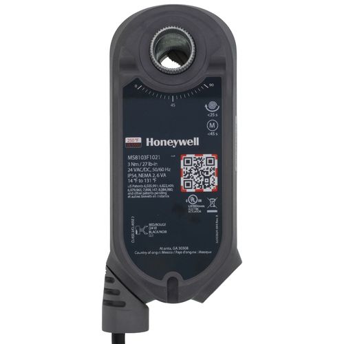 Main product image of 2 Pos./SPST SR 27 lb-in., 3 Nm, SCSA, Conduit, Fire/Smoke Damper Direct Coupled Actuator (24V) 