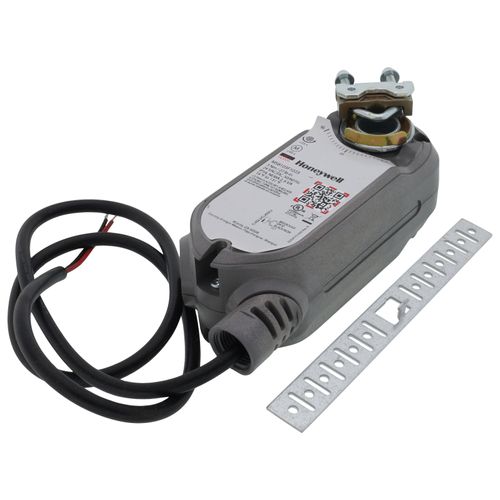 Main product image of 2 Pos./SPST SR 27 lb-in., 3 Nm, U-Bolt, Conduit, Fire/Smoke Damper Direct Coupled Actuator (24V)