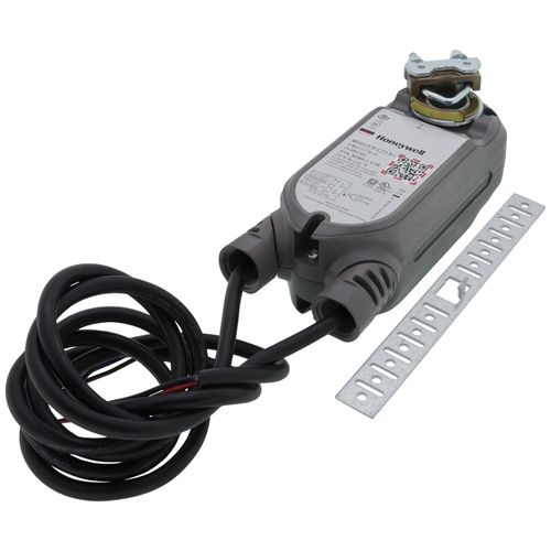 Main product image of 2 Pos./SPST SR 27 lb-in., 3 Nm, U-Bolt, Conduit, Fire/Smoke Damper Direct Coupled Actuator w/ 2 Aux. Sw. (24V)