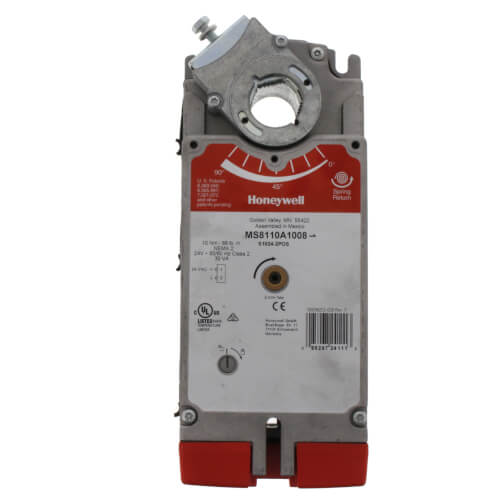 Main product image of Direct Coupled Actuator w/ Spring Return, 2 Position, SPST, 24V, 88 lb-in, 10 Nm, inc. Cable