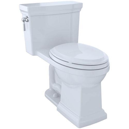 Main product image of Promenade II 1.28 GPF One-Piece Elongated Toilet w/ CEFIONTECT Ceramic Glaze, SoftClose Seat, & Tornado Flush (Cotton White)