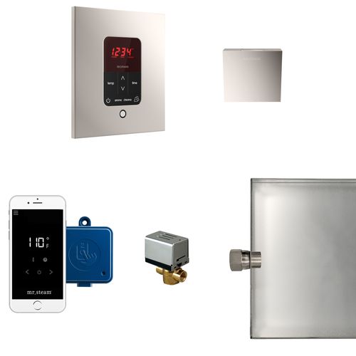 Main product image of Butler Steam Shower Control Package with iTempoPlus Control and Aroma Designer SteamHead in Square Polished Nickel