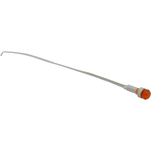 Main product image of 110V Amber Round Lens Indicating Light w/ Wire Leads, 104102