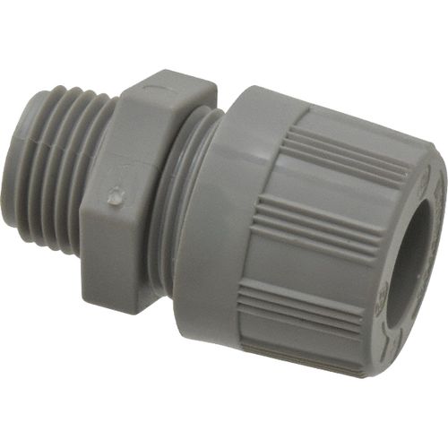 Main product image of 1/2" NPT MAX-LOC Liquidtight Straight Cord Grip for 0.375-0.437" Cable, 5528