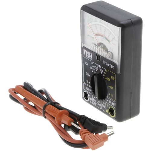 Main product image of Analog Multimeter for AC/DC Voltage and Current, TES-MT12