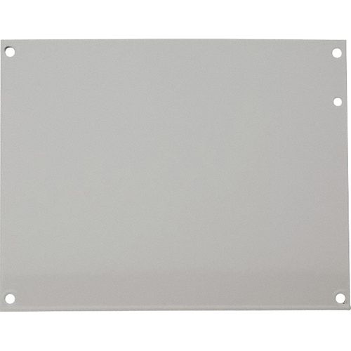 Main product image of 6-7/8" x 8-7/8" Powder-Coated Electrical Enclosure Junction Box Panel, A10P8