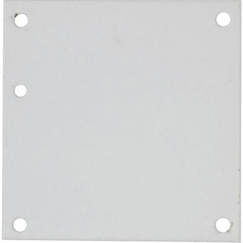 Main product image of 4-1/4" x 4-1/4" Powder-Coated Electrical Enclosure Nonperforated Panel, A6N6P