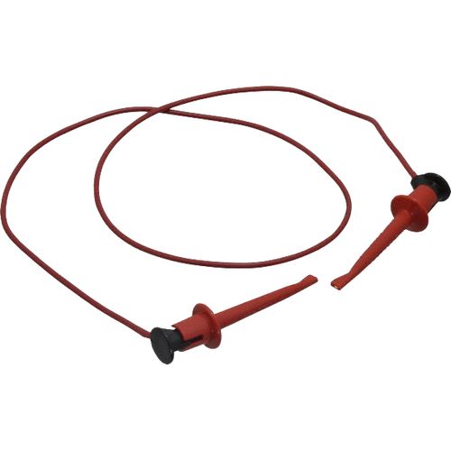 Main product image of 24" Red Minigrabber Test Clip Patch Cord, 3781-24-2