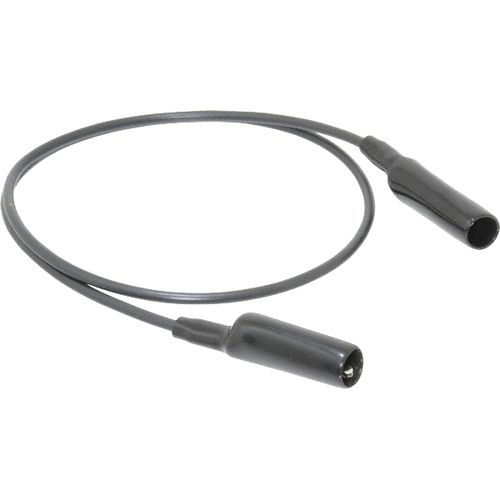 Main product image of 24" Black Alligator Clip-to-Clip Patch Cord, AL-B-24-0