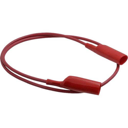Main product image of 24" Red Alligator Clip-to-Clip Patch Cord, AL-B-24-2