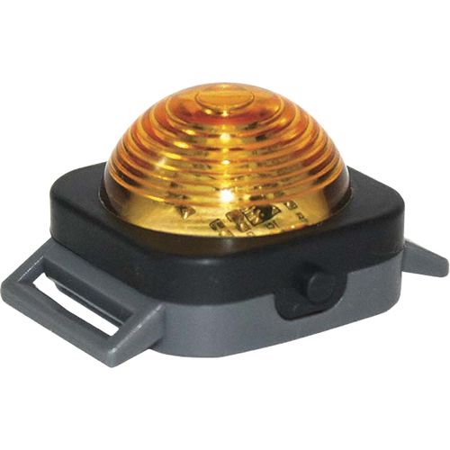 Main product image of 6V Amber Magnetic-Mount Flashing/Steady Warning Light, M11-A