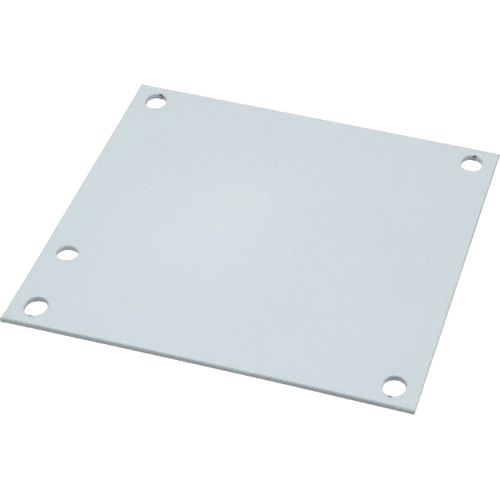 Main product image of 4-7/8" x 4-7/8" Powder-Coated Enclosure Back Panel, P0606