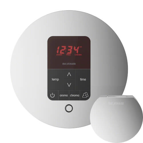 Main product image of iTempo Plus Round Steam Shower Control (Polished Chrome)