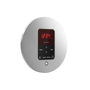 Tête De Vapeur Ronde Mr Steam ITempo – Chrome Poli – 103937PC (Salle De Bain)