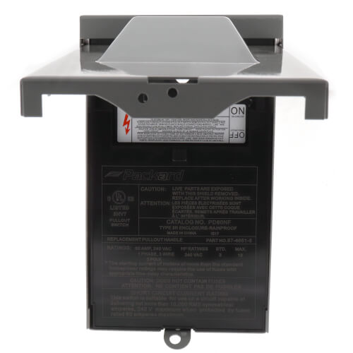 MSK001 Packard MSK001 Mini Split Kit (Whip 1/2" x 4', Disconnect