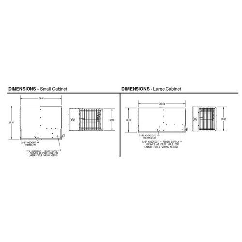 Main product image of MSPH Series Plenum-Rated Unit Heater for Concealed Space Use (10kW, 208V, 3P, 29.82A)