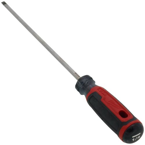 Main product image of 1/4" Cabinet 10" Cushion Grip Screwdriver (Made in USA)