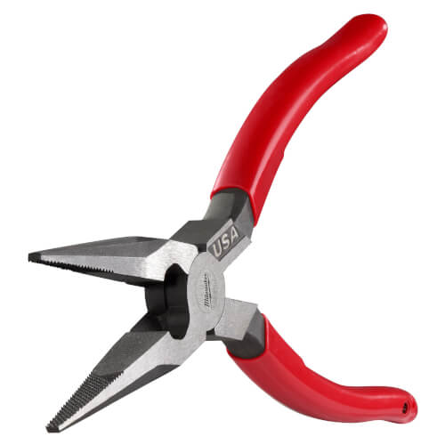 Main product image of 8" Long Nose Dipped Grip Pliers (Made in USA)