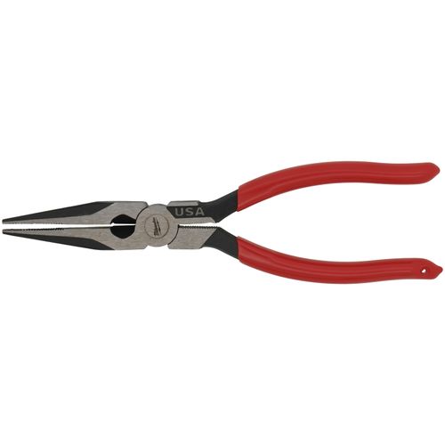 Main product image of 8" Long Nose Dipped Grip Pliers (Made in USA)