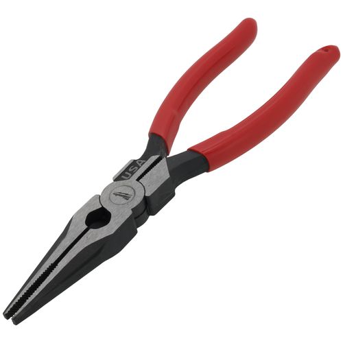 Main product image of 8" Long Nose Dipped Grip Pliers (Made in USA)