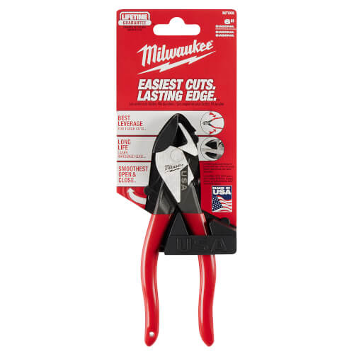 MT506 Milwaukee MT506 6" Diagonal Dipped Grip Cutting Pliers (Made