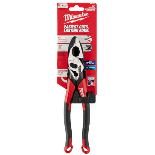 Main product image of 9" Lineman's Comfort Grip Pliers w/ Crimper and Bolt Cutter (Made in USA)