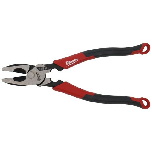 Main product image of 9" Lineman's Comfort Grip Pliers w/ Thread Cleaner (Made in USA)