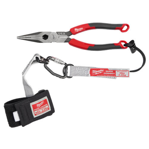 Main product image of 8" Long Nose Comfort Grip Pliers (Made in USA)