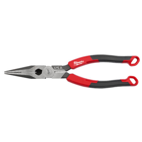 Main product image of 8" Long Nose Comfort Grip Pliers (Made in USA)