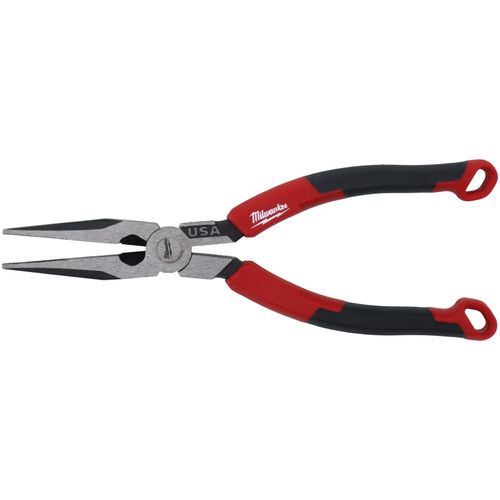 Main product image of 8" Long Nose Comfort Grip Pliers (Made in USA)