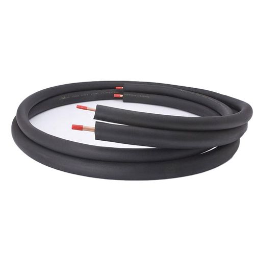 Main product image of 3/8" LL x 5/8" SL Mini Split Refrigerant Line Set, 1/2" Black Insulation (25 Ft.)