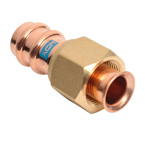 1/2" OD ACR Copper Press SAE Flare