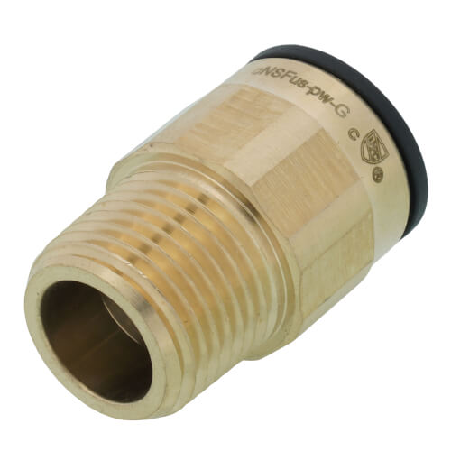 MWI012024LFE John Guest MWI012024LFE 1/2" CTS x 1/2" NPT ProLock