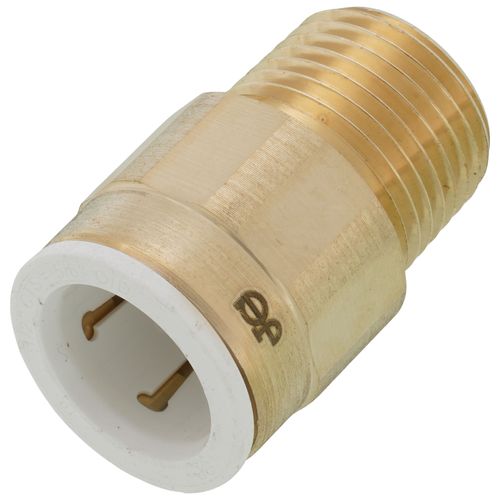 Main product image of 1/2" CTS x 1/2" NPT Speedfit Brass Male Connector (Low Lead)