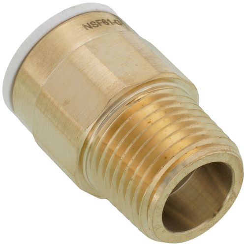 Main product image of 1/2" CTS x 1/2" NPT Speedfit Brass Male Connector (Low Lead)