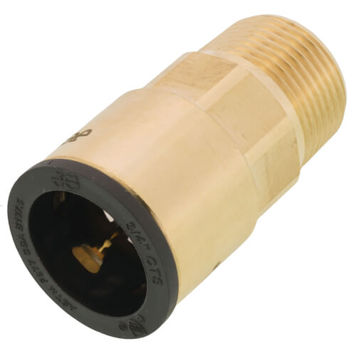 Main product image of 3/4" CTS x 3/4" NPT ProLock Brass Male Adapter