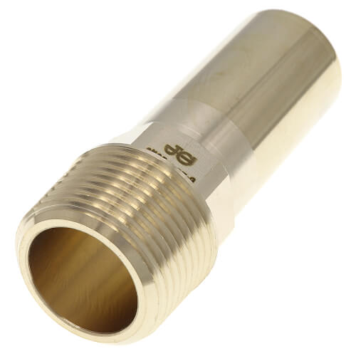 Main product image of 3/4" CTS x 3/4" NPT Speedfit Brass Male Stem Adapter (Low Lead)