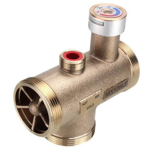 MX128LF Resideo Braukmann MX128LF 11/4" NPT MX Mixing Valve (Lead
