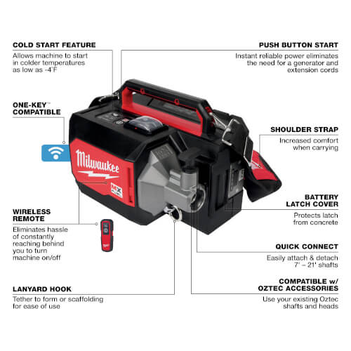 MX FUEL Concrete Vibrator