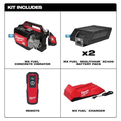MX FUEL Concrete Vibrator