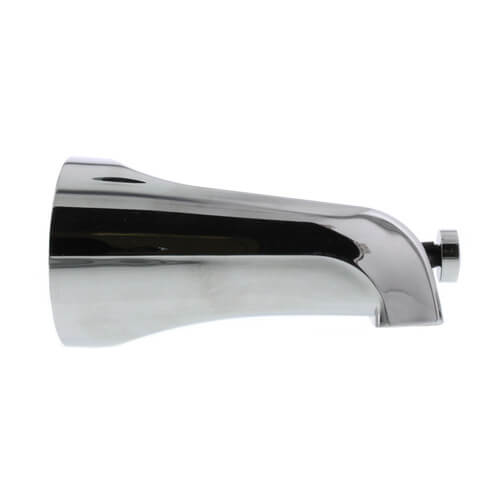 Main product image of 5-1/8" Mixet Chrome Diverter Tub Spout (for 1/2" and 3/4" Iron Pipe)