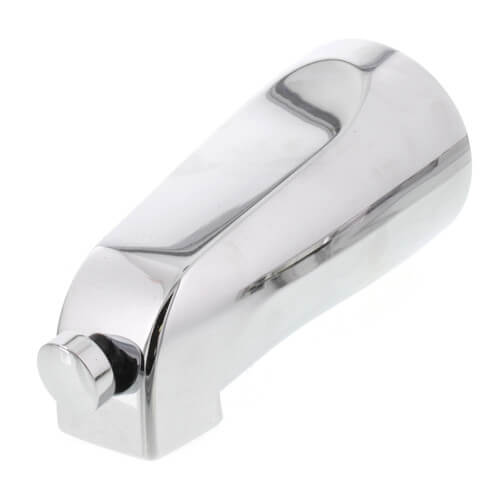 Main product image of 5-1/8" Mixet Chrome Diverter Tub Spout (for 1/2" and 3/4" Iron Pipe)